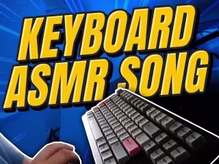 Keyboard ASMR Typing Music