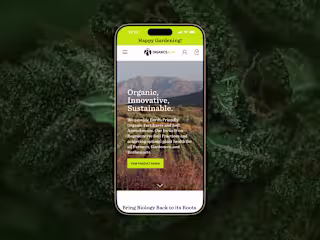 Organics Alive Garden: A Story of Growth and Simplification