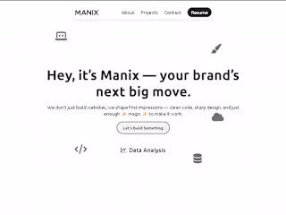 A Developer portfolio site for another developer