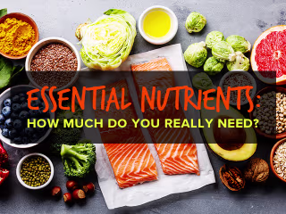 Essential Nutrients: How Much Do You Really Need?