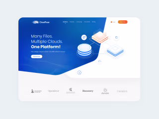 Cloud Fuze - Migration cloud services - Website design