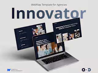 Innovator - Webflow Template for Agencies