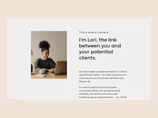 Landing page | Lori Adam
