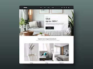 Designing an E-commerce Website for an Interior Design Store