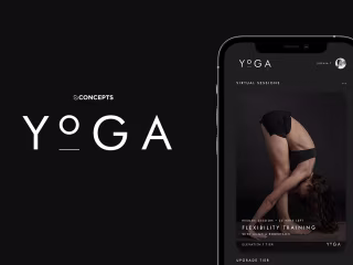 YOGA - UI/UX + BRANDING CONCEPT - TECHNOLOGY