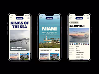 Kings of the Sea | Web Design and Development
