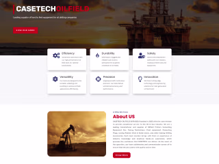 Oilfield Tools Manufacturer Website
