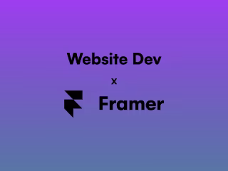 Framer Website Development