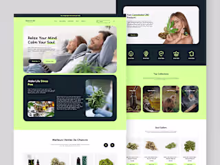 Fleur & cbd : Cannabis E-commerce Website