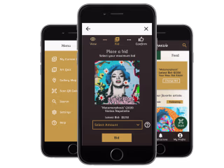 Art Auction App Design