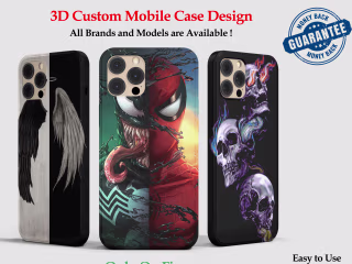 I will create a phone case mockup  realistic mobile cover