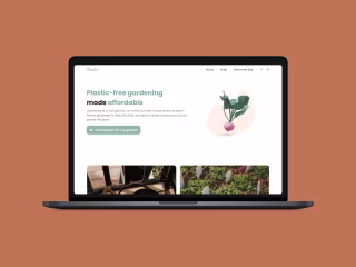 Plastic-free Gardening Store: Planté