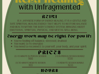 Social Media Posts for Reiki Instructor