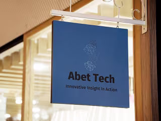 Abet Tech | Logo & Sign Design 