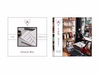 Kami - Stationary Store Branding and Social Media Design