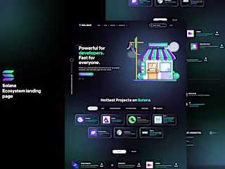 Solana Ecosystem Website Redesign