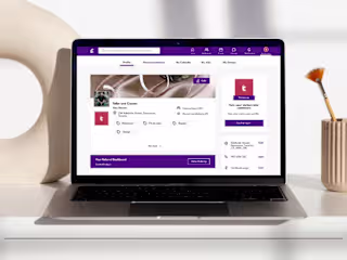 Bizconnect - Web app design