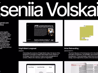 Framer Portfolio Design