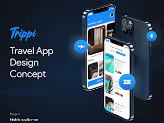Trippi- Travel App UI/UX Design Case study