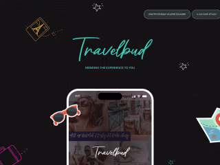 Travelbud app - UX Case Study