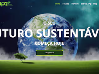 Professional Website Redesign for a Sustainability Management