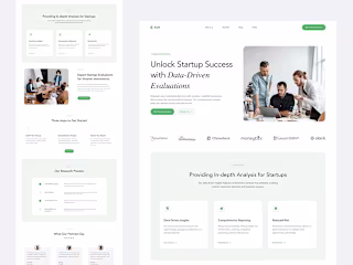 Landing Page design for EvalX 👨🏾‍💻🪴 