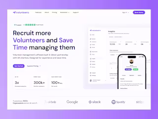 Volunteero Web Design & Framer Dev