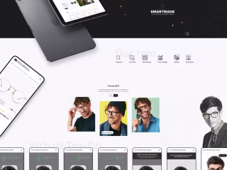 Online Eyewear Store Design