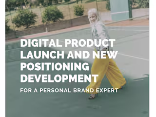 Marketing strategy for an online launch  