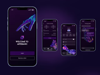 Mobile banking | App design