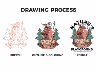 Nature's playground T-Shirt Design