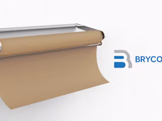 Wall-Mountable Paper Roll Dispenser & Cutter | 3D Renders