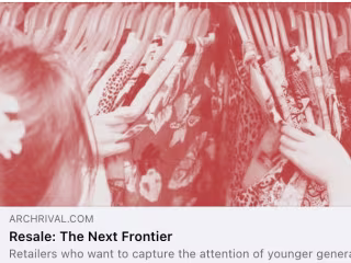 Resale: The Next Frontier