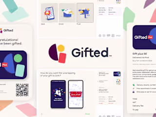 Gifted – Mobile Gifting App UI/UX Design