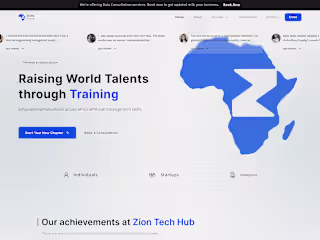 Elevating Zion Tech Hub's Online Presence