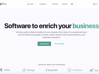 UpSky Website