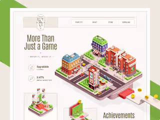 Crypto City / Web site design