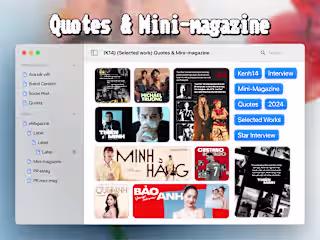 (Kenh14) Quotes & Mini-magazine