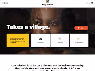 Kijiji-Afrika: Unique Branding & Website Development