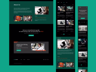 Driving Rules Blog (Dark Mode)