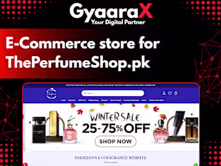 Full-Stack Development of ThePerfumeShop.pk E-Commerce Store