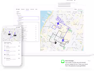 Route Optimizations for logistic Web Application