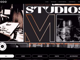 Figma-to-Webflow Development: MODO Studios