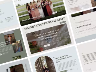 Showcasing Beautiful Portfolio Work for Mandi Lynn Photography
