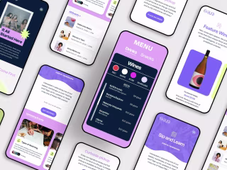Aura Wine Bar Brand Identity + Strategy