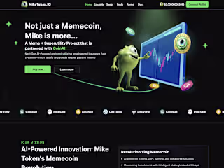 Mike Token: Not just a Memecoin, Mike is more..