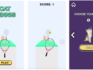 Cat Tennis