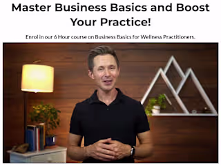 Course on Business Basics for Wellness Practitioners