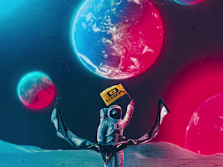 Photoshop (astronaut on mission)