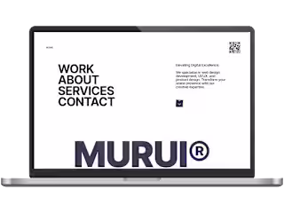 Murui - A Digital Product Studio Website Built on Framer